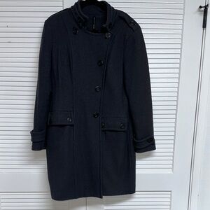 Walter Baker Elegant Gray Pea Coat